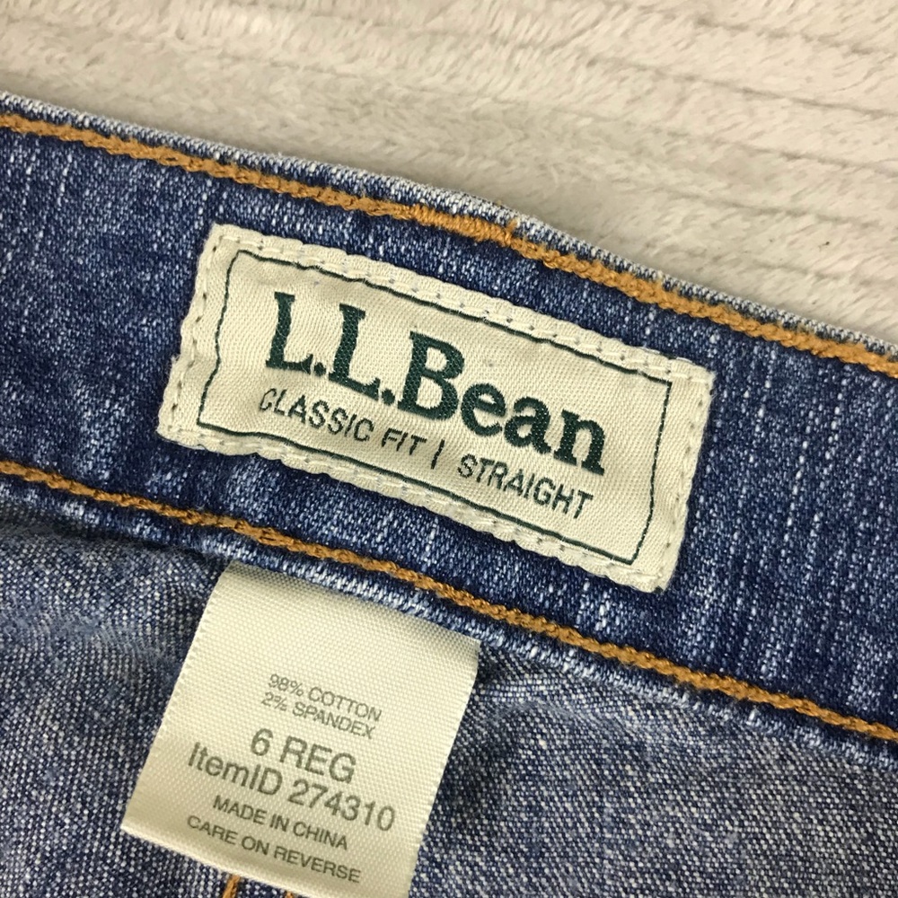 L.L. Bean Vintage Womens Capri Jeans - Classic Fit - Picture 2 of 7
